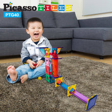 Load image into Gallery viewer, 50 Piece Magnetic Marble Run Track