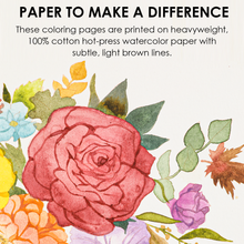 Load image into Gallery viewer, Autumn-Themed Watercolor Coloring Club Box