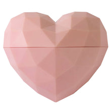 Load image into Gallery viewer, Pink Heart Lip Balm100% Natural: Pink / Clear Plastic Box / Wildberry