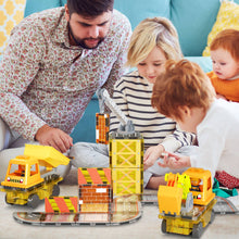 Load image into Gallery viewer, Magnet Tile Construction 5-in-1 Building W/ Accessories