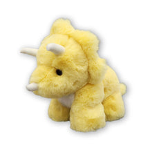 Load image into Gallery viewer, World's Softest 11 inch - Baby Yellow Triceratops Plush Toy