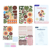 Load image into Gallery viewer, DIY Wooden Puzzle Kit - Sunflower Bloom Set