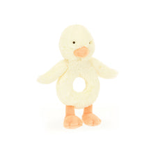 Load image into Gallery viewer, Bashful Duckling Ring Rattle