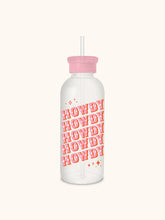 Load image into Gallery viewer, Glass Water Bottle With Straw