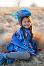 Load image into Gallery viewer, Azure The Metallic Dragon Cape
