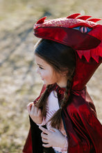 Load image into Gallery viewer, Ruby The Metallic Dragon Cape