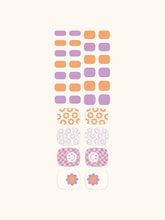 Load image into Gallery viewer, Groovy Days Pedi Nail Wrap Kit