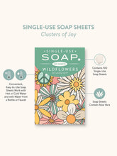 Load image into Gallery viewer, Clusters of Joy Single-Use Soap Sheets