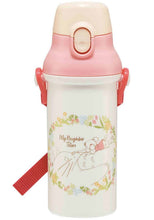 Load image into Gallery viewer, My Neighbor Totoro Water Bottle with Strap (Totoro and Mei)