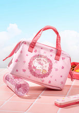Load image into Gallery viewer, Hello Kitty Insulated Lunch Tote Bag (Floral Wreath)
