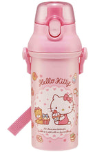 Load image into Gallery viewer, Hello Kitty Water Bottle with Strap (Sweets)