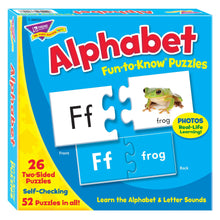 Load image into Gallery viewer, Alphabet Fun-to-Know® Puzzles