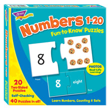 Load image into Gallery viewer, Numbers 1-20 Fun-to-Know® Puzzles
