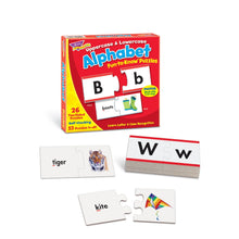 Load image into Gallery viewer, Uppercase & Lowercase Alphabet Fun-to-Know® Puzzles