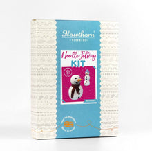 Load image into Gallery viewer, Snowmen Needle Felting Kit