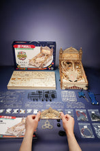 Load image into Gallery viewer, Mechanical Wooden Puzzle: Pinball Machine