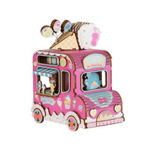Load image into Gallery viewer, Hello Kitty® And Friends Wooden Music Box: Ice Cream Truck