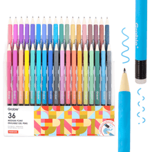 Load image into Gallery viewer, Medium Point Erasable Gel Pen Set: Rustic Reverie