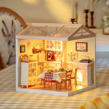 Load image into Gallery viewer, DIY Miniature House Kit: Warm Dining Room