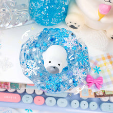 Load image into Gallery viewer, Polar Bear Plunge Clear Slime