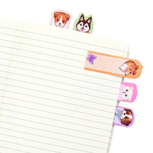 Load image into Gallery viewer, Note Pals Sticky Tabs - Playful Pups (1 Pack)