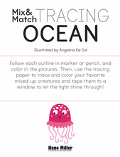 Load image into Gallery viewer, Mix & Match Tracing: Ocean