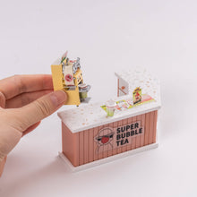 Load image into Gallery viewer, DIY Miniature House Kit: Double Joy Bubble Tea