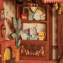 Load image into Gallery viewer, DIY Book Nook Kit: Squirrel Collector with Dust Cover