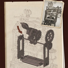 Load image into Gallery viewer, DIY Wooden Puzzle: Classic Printing Press