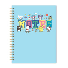 Load image into Gallery viewer, Hello Kitty and Friends College Blue Extra Large Spiral