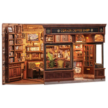 Load image into Gallery viewer, DIY Book Nook Kit: Corner Coffee Shop