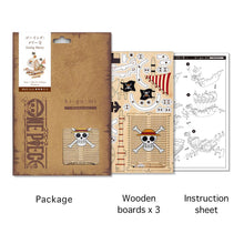 Load image into Gallery viewer, ki-gu-mi One Piece Going Merry Ship Model Wooden 3D Puzzles