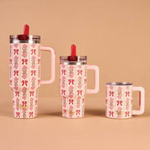Load image into Gallery viewer, 40 oz Lifestyle Flip Straw Tumbler-Oh So Merry