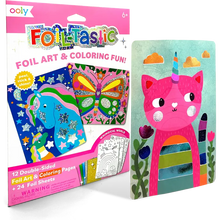 Load image into Gallery viewer, Foil-Tastic: Foil Art & Coloring Fun - Whimsical World