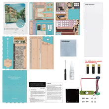 Load image into Gallery viewer, DIY Miniature House Book Nook Kit: Island of Love