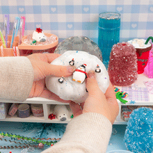 Load image into Gallery viewer, Penguins On Ice Jelly Slime