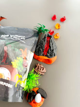 Load image into Gallery viewer, Dino Volcano (Cherry Mango) KidDough Play Kit