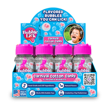 Load image into Gallery viewer, BubbleLick™ Cotton Candy Bubbles
