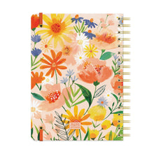 Load image into Gallery viewer, Bold Blossoms Undated Tri-Tab Planner
