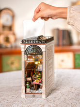 Load image into Gallery viewer, DIY Book Nook Kit: Paris Arcade Date with Dust Cover
