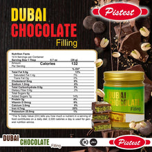 Load image into Gallery viewer, Pistest Dubai Pistachio Cream Chocolate Bar Filling 250g 8.8