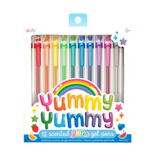 Load image into Gallery viewer, Yummy Yummy: Scented Glitter Gel Pens