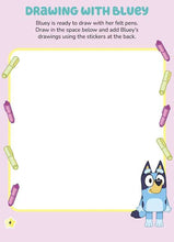 Load image into Gallery viewer, Bluey Stickertivity: Best Friends by Dienesa Le: Paperback; 64 pages / English