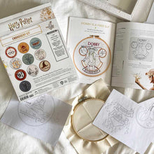 Load image into Gallery viewer, Harry Potter Embroidery by Deborah Wilding: Kit - Paperback; 80 pages / English