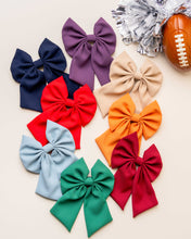 Load image into Gallery viewer, Classic Hair Bow-Red