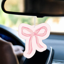 Load image into Gallery viewer, Sweet Ride Car Air Freshener-Bow Pink