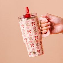 Load image into Gallery viewer, 20 oz Lifestyle Flip Straw Tumbler-Oh So Merry