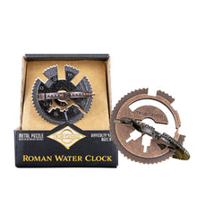 Load image into Gallery viewer, Roman Water Clock Brainteaser Puzzle