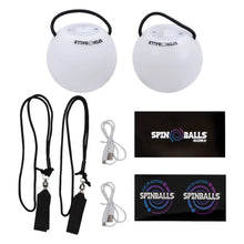 Load image into Gallery viewer, Glow.0 LED Spinballs - Poi Balls
