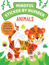 Load image into Gallery viewer, Mindful Sticker By Number: Animals